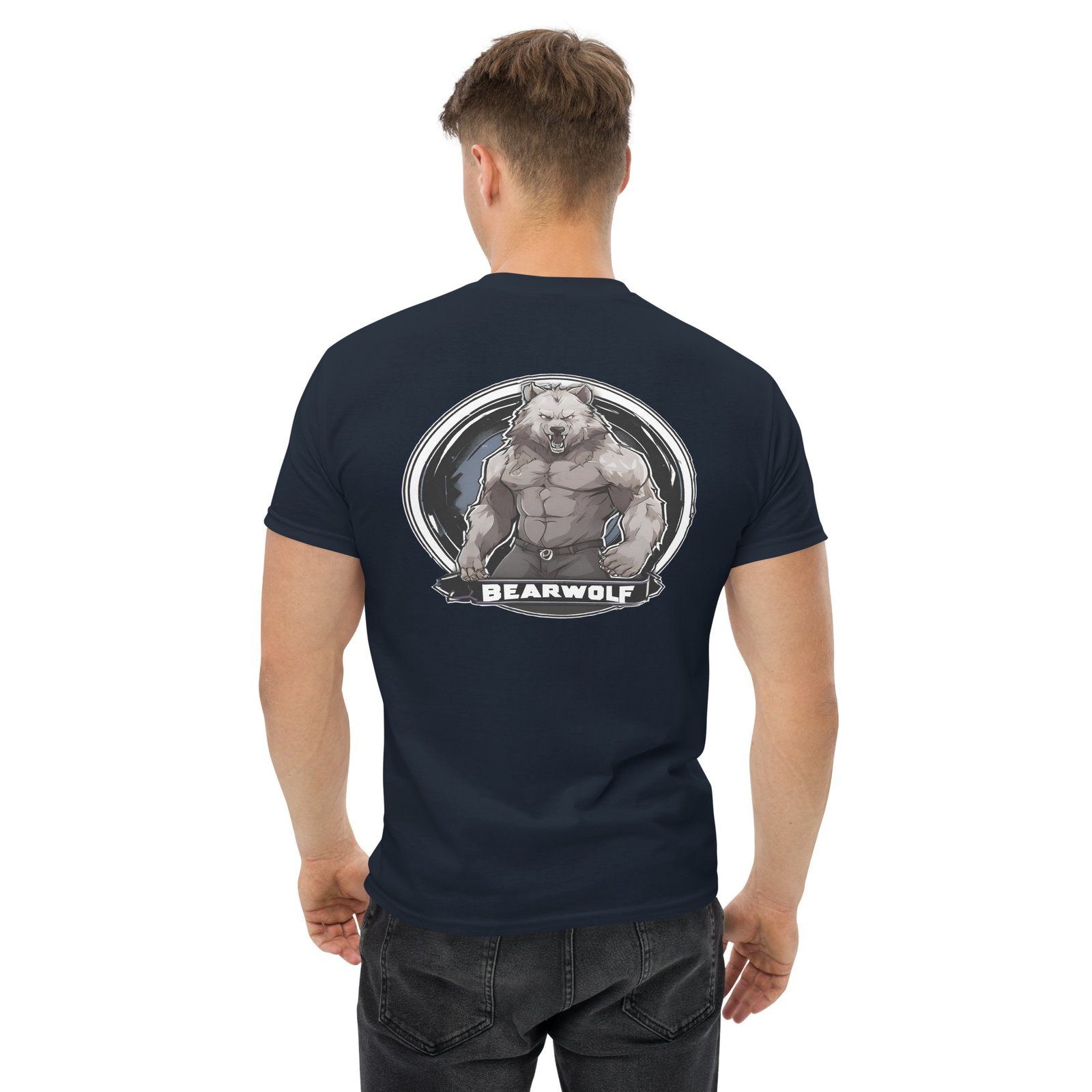 Camiseta clásica unisex Bearwolf - Imagen 7