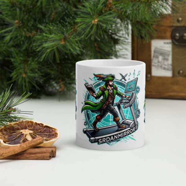 Taza blanca brillante - Imagen 3