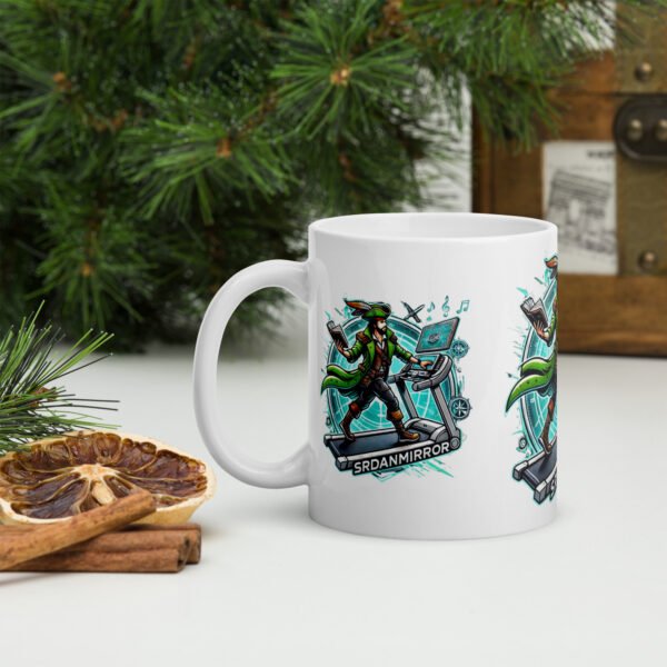 Taza blanca brillante - Imagen 2